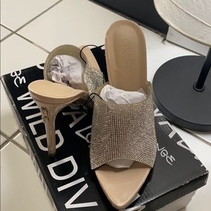 Crystal Rhinestone High Heel Sandals